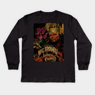 LO PAN BIG TROUBLE IN LITTLE CHINA Kids Long Sleeve T-Shirt